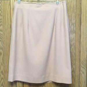 Chaus Dressy Blush Business Skirt